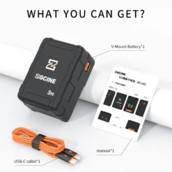 ZGCINE S95 V-Mount Battery (6600mAh) 14.8V 95WH – Support PD Input/Output -Cinegear Shop 05c749914ceb6f0e401d50aac1cec636 aeb78d87 4dd6 4b30 a4d3 96a04611860f