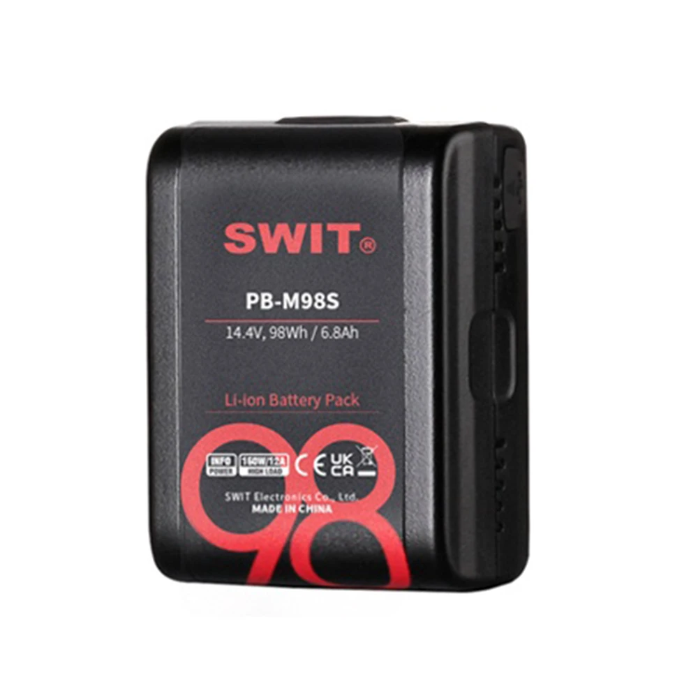 Swit PB-M98S 98wh Pocket V-Mount Battery 1 Swit PB-M98S 98wh Pocket V-Mount Battery