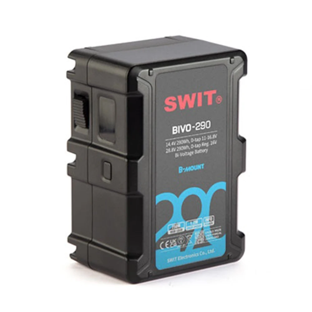 Swit 290Wh Battery With 14V/28V B-Mount 16V D-taps OLED 1 Swit 290Wh Battery With 14V/28V B-Mount 16V D-taps OLED