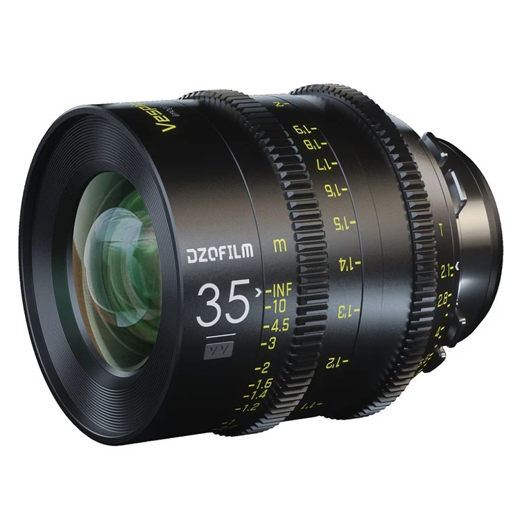 DZOFILM 35mm T2.1 VESPID Prime Full Frame PL&EF Mount Cinema Lens 1 DZOFILM 35mm T2.1 VESPID Prime Full Frame PL&EF Mount Cinema Lens