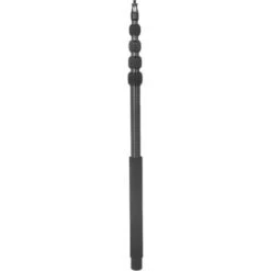 DigitalFoto Carbon Fiber Microphone Boompole Pro 5-Section BM02C with Quick Release Head (Uncabled, 9.8′)