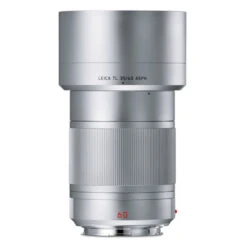 Leica APO-Macro-Elmarit-TL 60mm F/2.8 ASPH Silver Anodized -Cinegear Shop 11087 Leica APO Macro Elmarit TL 2 8 60 ASPH silverGeLi FRONT rgb