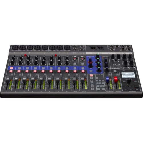 Zoom LiveTrak L-12 – 12-Channel Digital Mixer & Multitrack Recorder 2 Zoom LiveTrak L-12 – 12-Channel Digital Mixer & Multitrack Recorder - Image 2