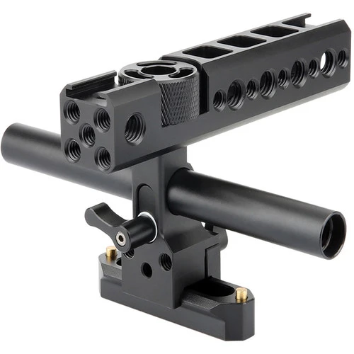 Niceyrig Rotating NATO Cheese Top Handle With Sideways Rod Port 1 Niceyrig Rotating NATO Cheese Top Handle With Sideways Rod Port