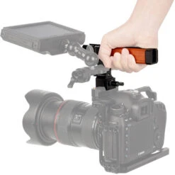 Niceyrig Quick Relase NATO Wooden Top Handle -Cinegear Shop 1583430341 IMG 1327608