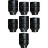 DZOFilm Vespid Prime 7-lens Kit PL&EF Mount 25/35/50/75/100/125 T2.1 + Macro 90mm T2.8