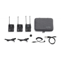 Godox UHF Wireless & Lavalier Microphone Double Kit (2x TX1 /1x RX1 /2x LMS-12 AXL)