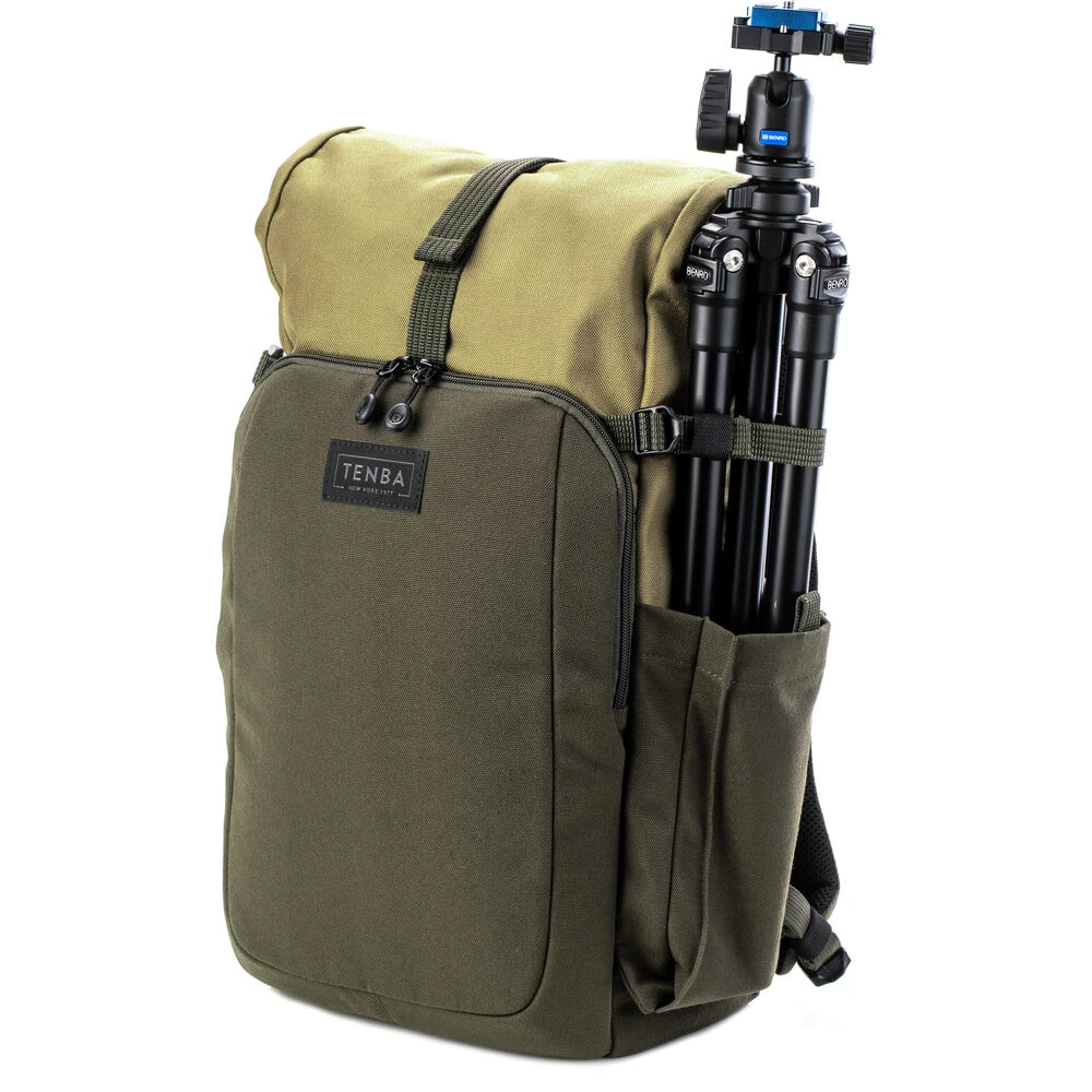 Tenba Fulton V2 14L Backpack – Tan/Olive 8 Tenba Fulton V2 14L Backpack – Tan/Olive - Image 8