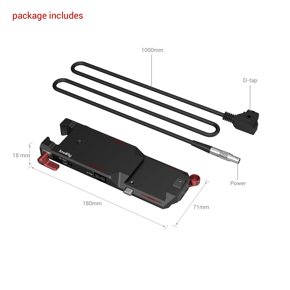 SmallRig 3251 Power Pass-Through Plate For DJI RS2 7 SmallRig 3251 Power Pass-Through Plate For DJI RS2 - Image 7