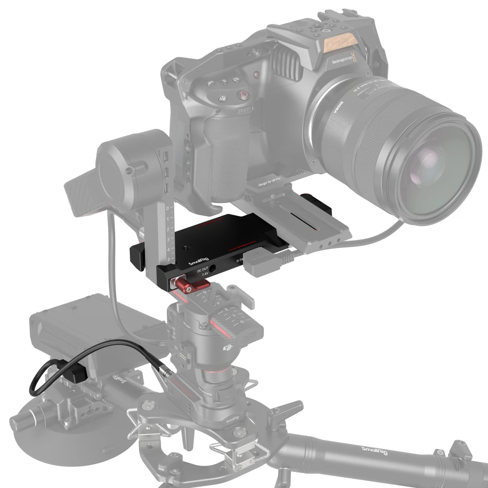 SmallRig 3251 Power Pass-Through Plate For DJI RS2 5 SmallRig 3251 Power Pass-Through Plate For DJI RS2 - Image 5