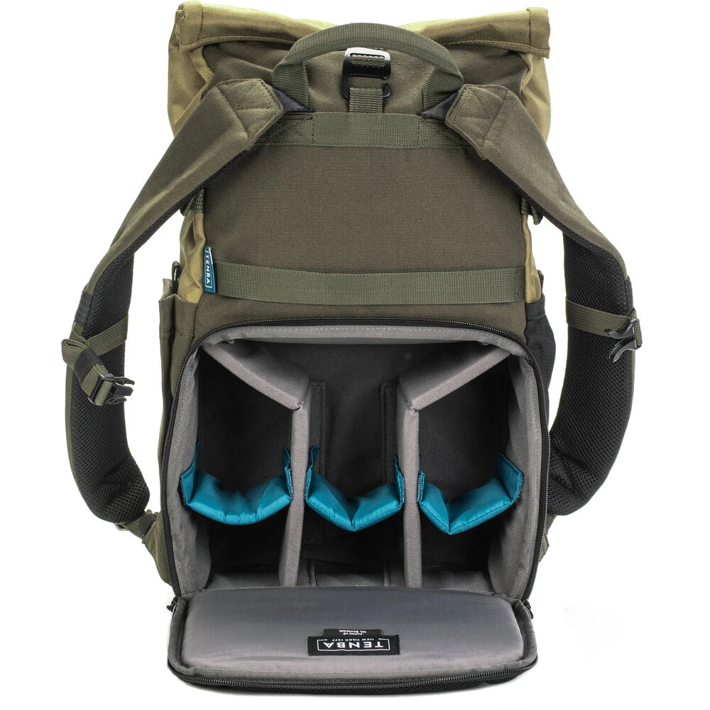 Tenba Fulton V2 14L Backpack – Tan/Olive 3 Tenba Fulton V2 14L Backpack – Tan/Olive - Image 3