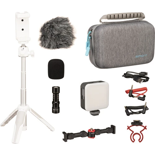 SmallRig 3752 Simorr VK-50 White Vlog Kit 2 SmallRig 3752 Simorr VK-50 White Vlog Kit - Image 2