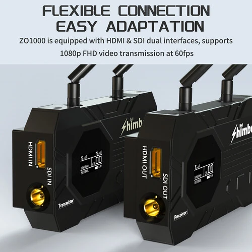 Shimbol ZO1000 SDI/HDMI Wireless Video Transmission System 12 Shimbol ZO1000 SDI/HDMI Wireless Video Transmission System - Image 12