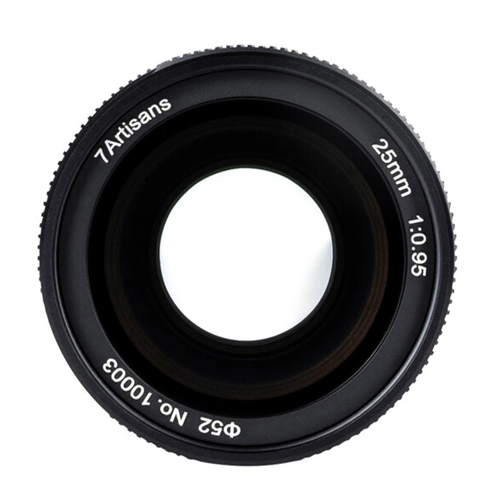 7Artisans 25mm F/0.95 Lens APS-C Black 6 7Artisans 25mm F/0.95 Lens APS-C Black - Image 6