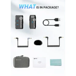 Hollyland LARK M1 SOLO (2.4 GHz) -Cinegear Shop 1678708011 IMG 1953603