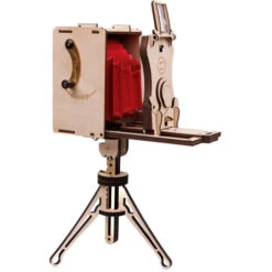 JollyLook Decorative Camera Tripod Wood Light Brown -Cinegear Shop 1683198991 IMG 1988435