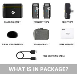 Hollyland LARK C1 DUO Android – Black 29 Hollyland LARK C1 DUO Android – Black -Cinegear Shop 1688040935 IMG 2030039