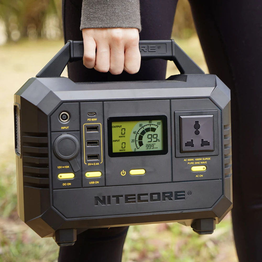 Nitecore NES500 Portable Outdoor Power Station 5 Nitecore NES500 Portable Outdoor Power Station - Image 5