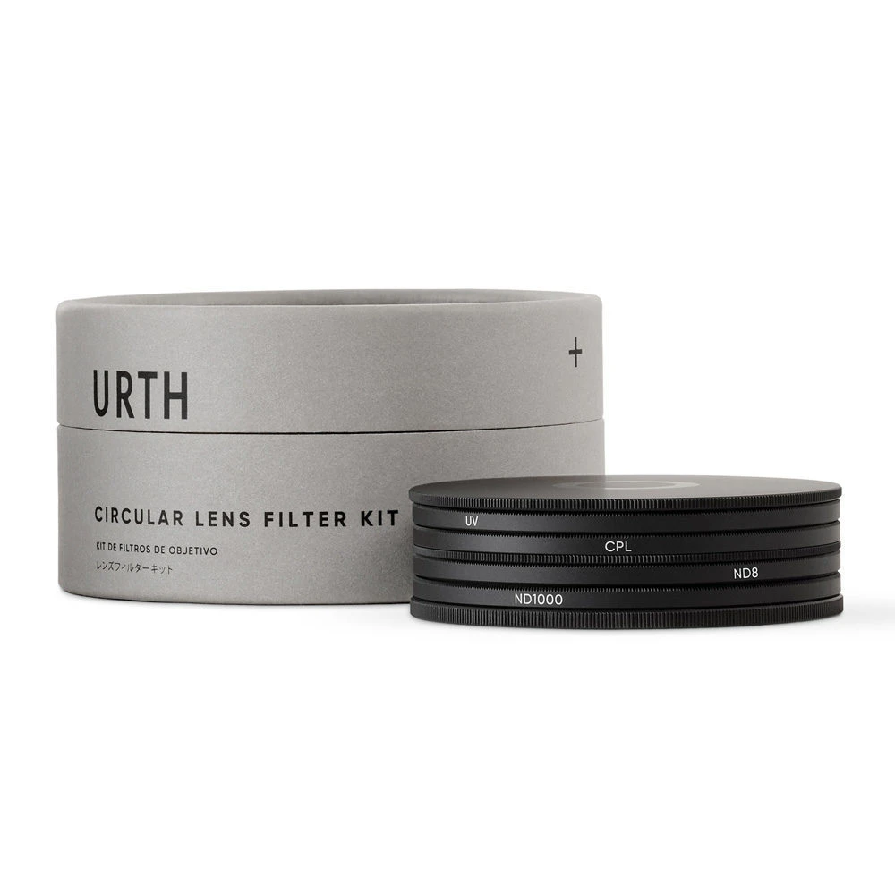 Urth UV, Circular Polarizing (CPL), ND8, ND1000 Lens Filter Kit (Plus+) 1 Urth UV, Circular Polarizing (CPL), ND8, ND1000 Lens Filter Kit (Plus+)