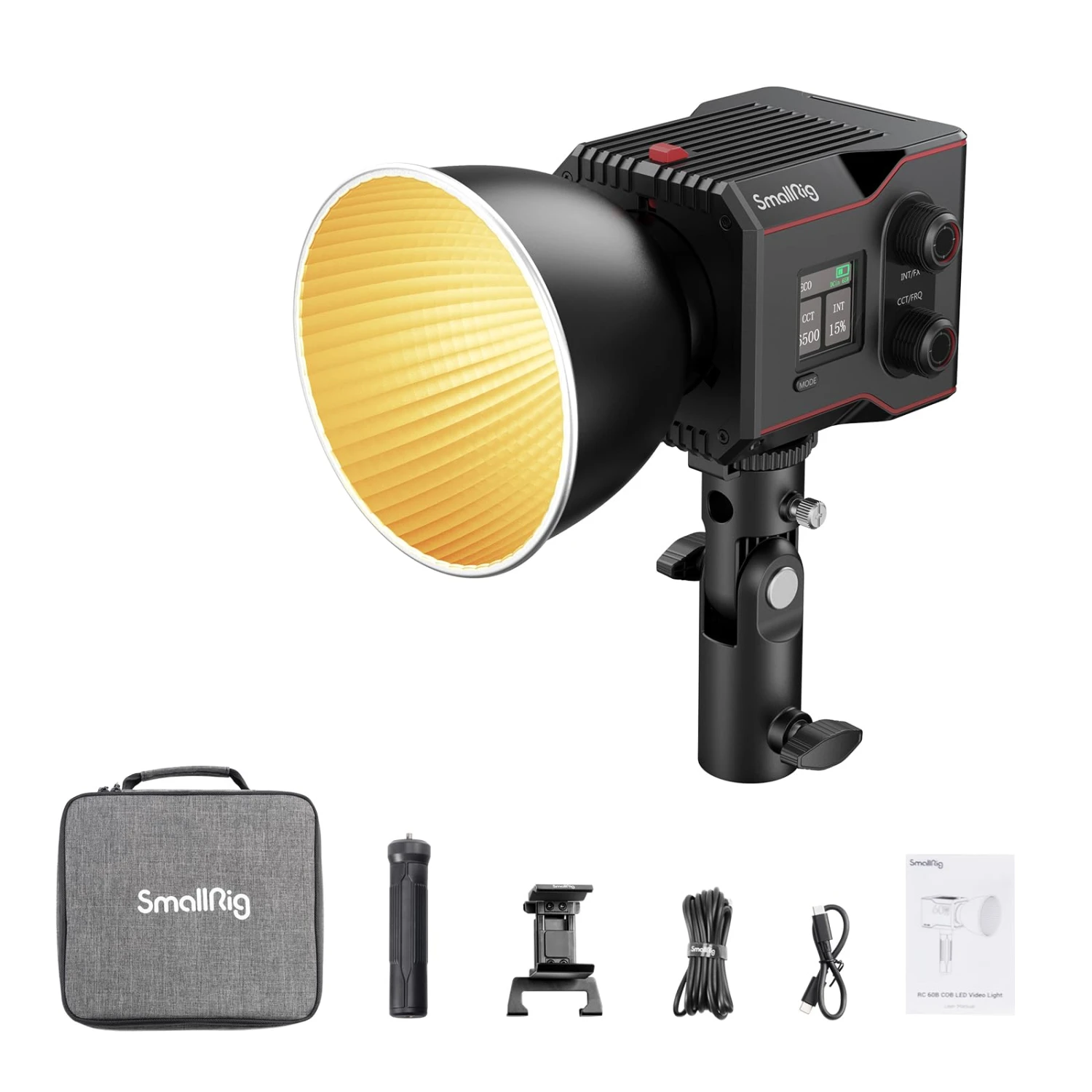 SmallRig 4376 RC 60B COB LED Video Light 2 SmallRig 4376 RC 60B COB LED Video Light - Image 2