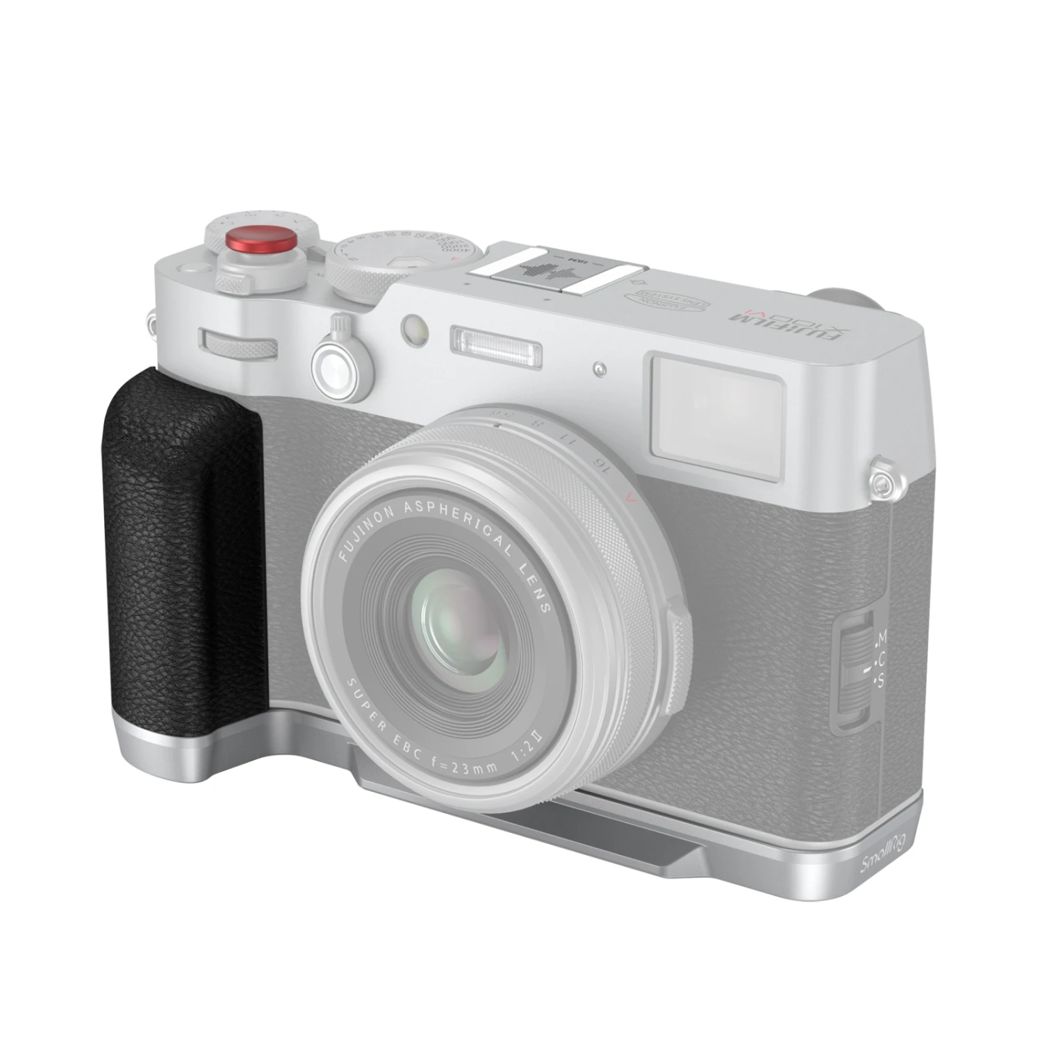 SmallRig L-Shape Grip For FUJIFILM X100VI / X100V (Silver) 1 SmallRig L-Shape Grip For FUJIFILM X100VI / X100V (Silver)