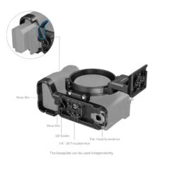 SmallRig Horizontal-to-Vertical Mount Plate Kit For Sony Alpha 7C II / Alpha 7CR -Cinegear Shop 1710832878949