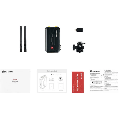 Hollyland Pyro H 4K HDMI Wireless Video Transmitter 8 Hollyland Pyro H 4K HDMI Wireless Video Transmitter - Image 8