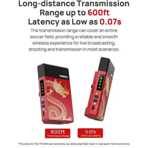 Shimbol TP Mini 600ft HDMI Wireless Video Transmission System , Special Edition With Dragon Inprint 11 Shimbol TP Mini 600ft HDMI Wireless Video Transmission System , Special Edition With Dragon Inprint - Image 11