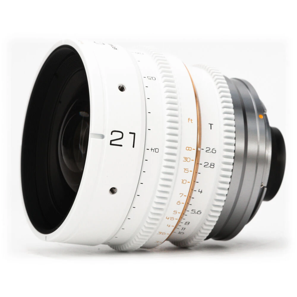 Dulens APO Mini Prime 21mm T2.6 Lens White – EF Mount 5 Dulens APO Mini Prime 21mm T2.6 Lens White – EF Mount - Image 5