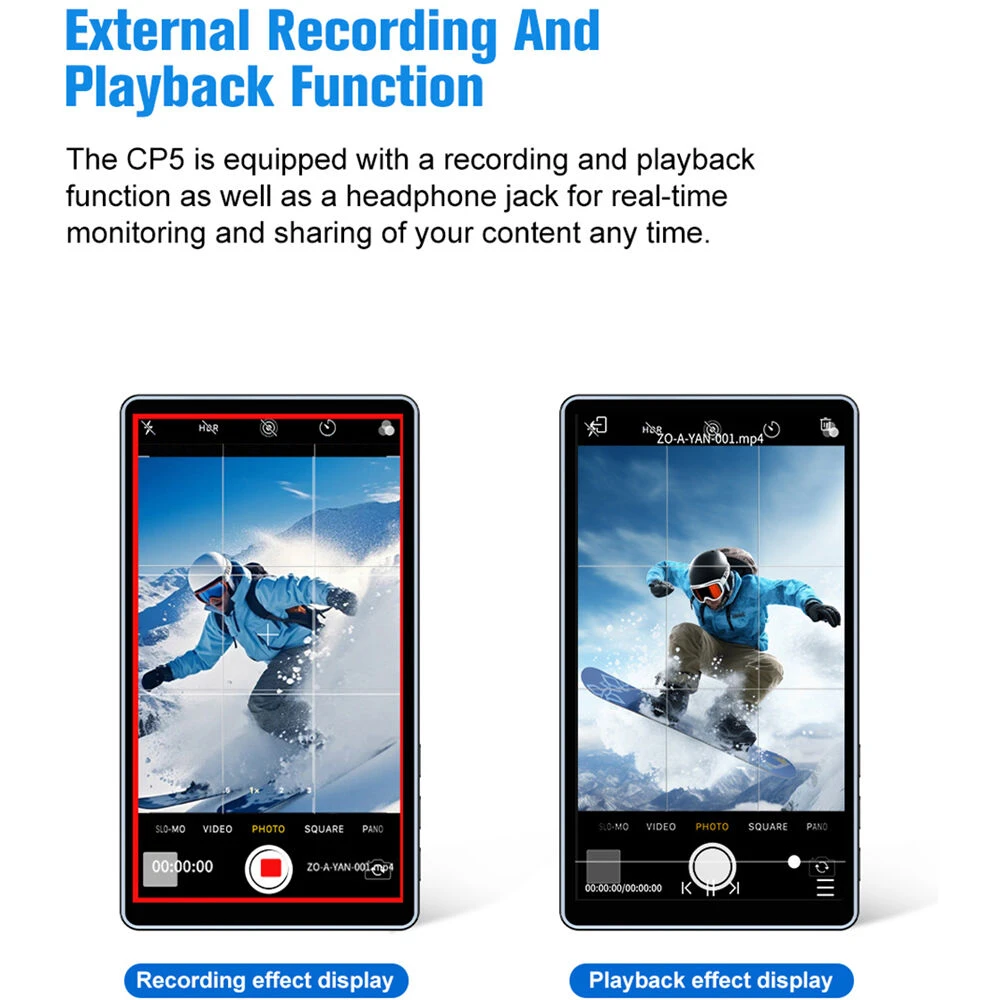 Shimbol CP5 5 Inch Touchscreen Sync Rear Camera Smartphone Monitor 14 Shimbol CP5 5 Inch Touchscreen Sync Rear Camera Smartphone Monitor - Image 14