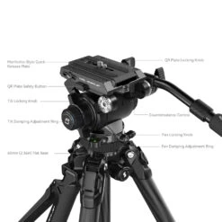 SmallRig X Potato Jet TRIBEX Hydraulic Carbon Fiber Tripod Kit -Cinegear Shop 1731674538 887