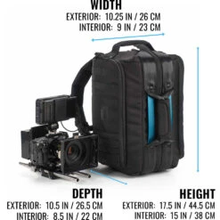 Tenba Cineluxe V2 Backpack 16 – Black -Cinegear Shop 1733043357 IMG 2363393