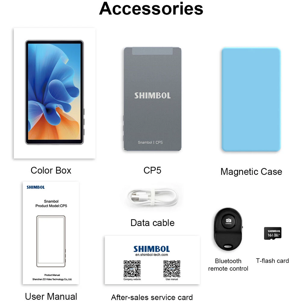 Shimbol CP5 5 Inch Touchscreen Sync Rear Camera Smartphone Monitor 16 Shimbol CP5 5 Inch Touchscreen Sync Rear Camera Smartphone Monitor - Image 16