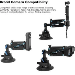 DigitalFoto SNIPER-POCKET2 Z-Axis Car Damping Spring Arm For Action Camera&OSMO POCKET 15 DigitalFoto SNIPER-POCKET2 Z-Axis Car Damping Spring Arm For Action Camera&OSMO POCKET -Cinegear Shop 1737466235 IMG 2415074