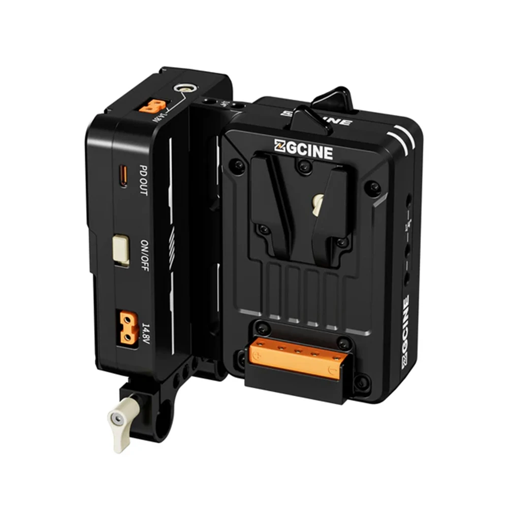 Hot Swap/Shark Fin Dual Micro V Mount Battery Plate VM-HS2 2 Hot Swap/Shark Fin Dual Micro V Mount Battery Plate VM-HS2 - Image 2