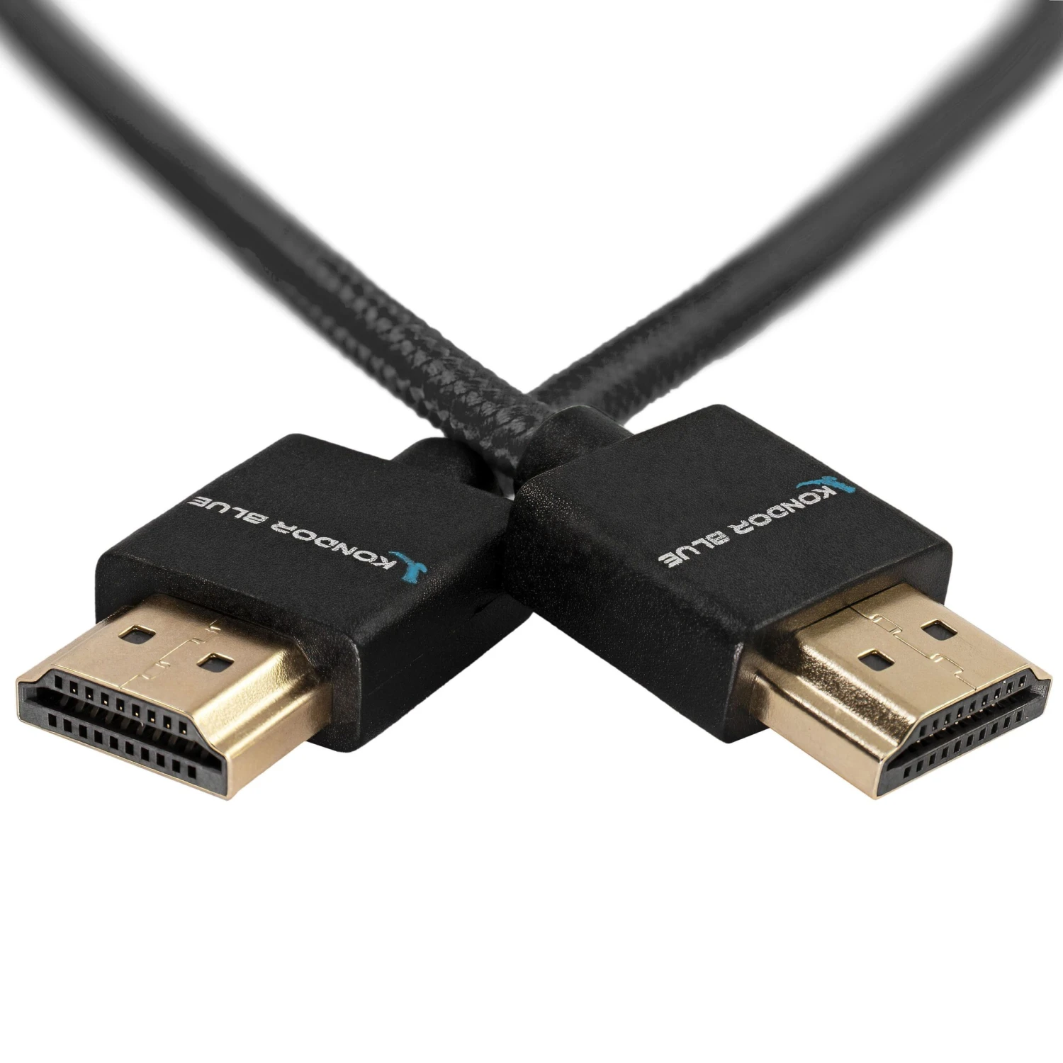 Kondor Blue HDMI To HDMI 16 Braided Cable For On Camera Monitors” 2 Kondor Blue HDMI To HDMI 16 Braided Cable For On Camera Monitors” - Image 2
