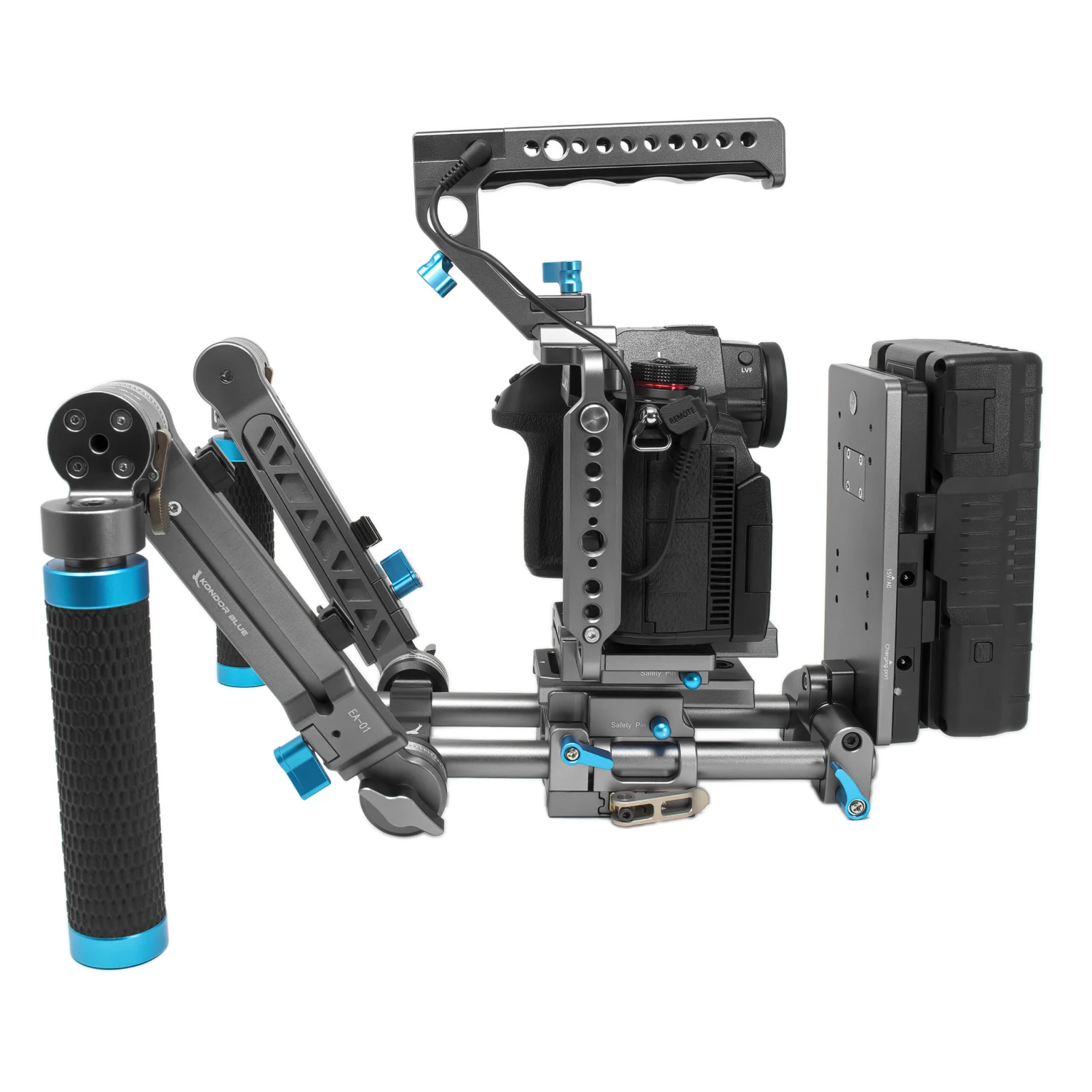 Kondor Blue Panasonic Lumix S1H Ultimate Rig (S1/S1R/S1H) 2 Kondor Blue Panasonic Lumix S1H Ultimate Rig (S1/S1R/S1H) - Image 2