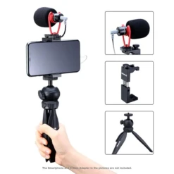 Ulanzi Smartphone Vlog Kit 3: Table Tripod + Holder + Mic -Cinegear Shop 251a 46d5 41c4 894c c5551ab010ac