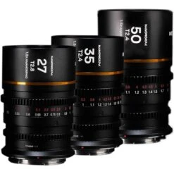 Laowa NANOMORPH S35 Bundle (27,35,50mm) (Amber) (Cine) Canon RF