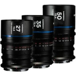 Laowa NANOMORPH S35 Bundle (27,35,50mm) (Blue) (Cine) Fujifilm X