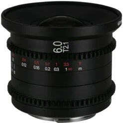 Laowa 6mm T2.1 Zero-D Cine Lens – MFT -Cinegear Shop 29LAOCIN06MFT0 03
