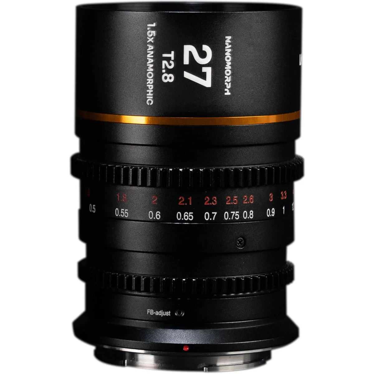 Laowa Nanomorph 27mm T2.8 1.5X S35 (Amber) (Cine) Sony E 1 Laowa Nanomorph 27mm T2.8 1.5X S35 (Amber) (Cine) Sony E