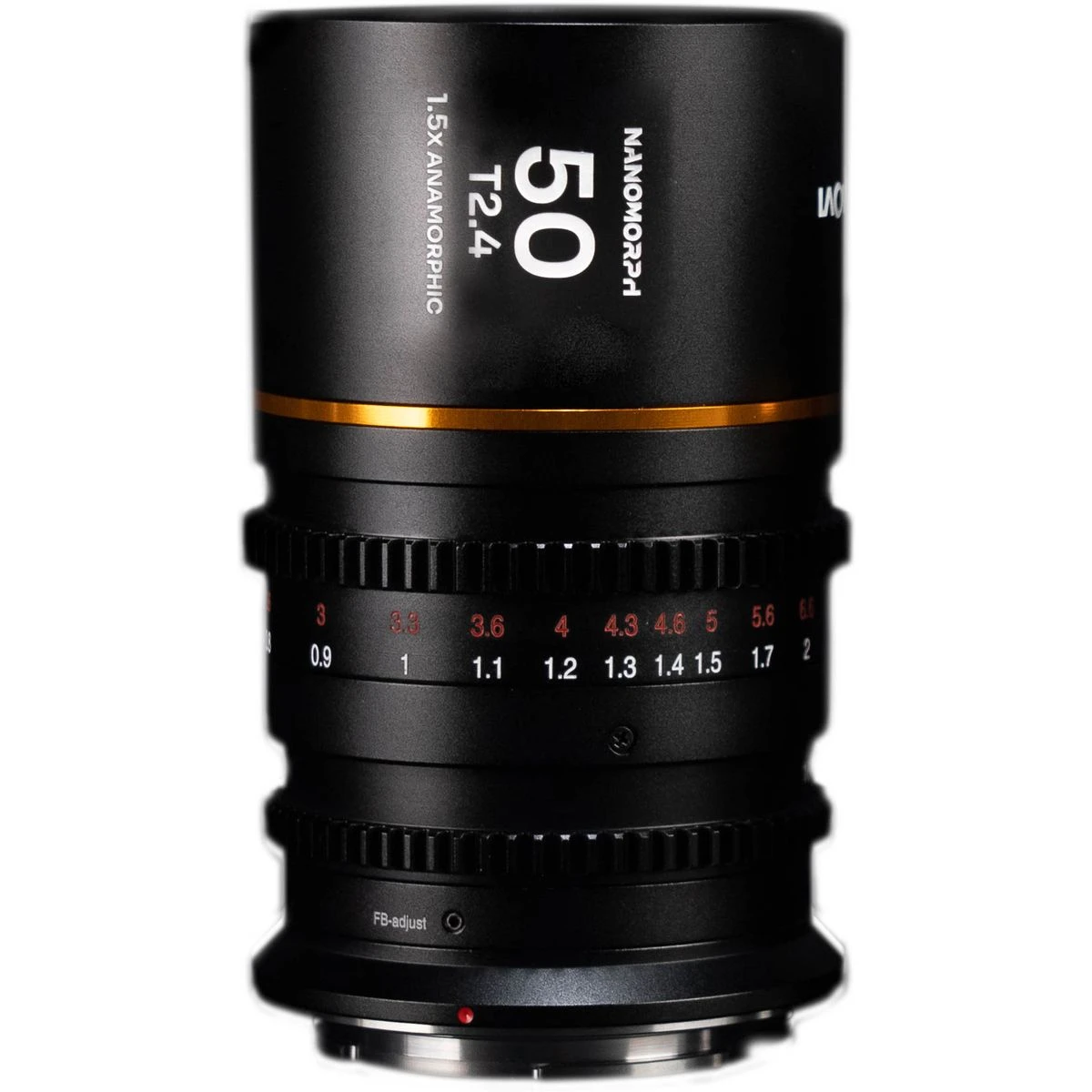 Laowa Nanomorph 50mm T2.4 1.5X S35 (Amber) (Cine) Sony E 1 Laowa Nanomorph 50mm T2.4 1.5X S35 (Amber) (Cine) Sony E