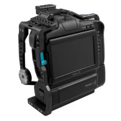 Kondor Blue BMPCC 6K Pro Cage With Battery Grip -Cinegear Shop 3.KB BMPCC6KP GripBlack 1 scaled 1