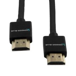 Kondor Blue HDMI To HDMI 16 Braided Cable For On Camera Monitors” 5 Kondor Blue HDMI To HDMI 16 Braided Cable For On Camera Monitors” -Cinegear Shop 3.KB HDMI16 Bk scaled 1