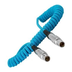 Kondor Blue LEMO To LEMO 2 Pin 0B Male Coiled Power Cable For ARRI – Teradek 5 Kondor Blue LEMO To LEMO 2 Pin 0B Male Coiled Power Cable For ARRI – Teradek -Cinegear Shop 3.KB LEMO2P scaled 1