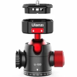 Ulanzi U-100 Rotatable Tripodkop W/ Ball Head (CLAW Serie) -Cinegear Shop 4 3