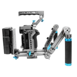 Kondor Blue Panasonic Lumix S1H Ultimate Rig (S1/S1R/S1H) 10 Kondor Blue Panasonic Lumix S1H Ultimate Rig (S1/S1R/S1H) -Cinegear Shop 4.KB S1H URig scaled 1