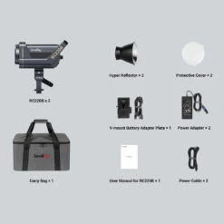 SmallRig 4026 RC220B 2 Light Kit -Cinegear Shop 4026 3 1