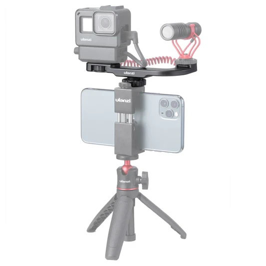 Ulanzi MT-08 Vlog-Tripod Hand Grip + Selfie Stick Black 8 Ulanzi MT-08 Vlog-Tripod Hand Grip + Selfie Stick Black - Image 8